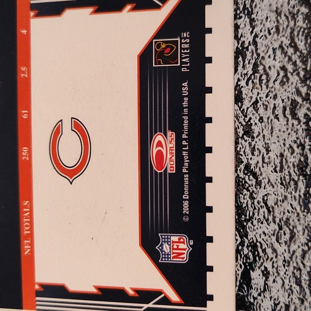 Score - Lance Briggs Trading Card - #2 - Chicago Bears - NFL - 2006 - EC - Picture 4 of 5